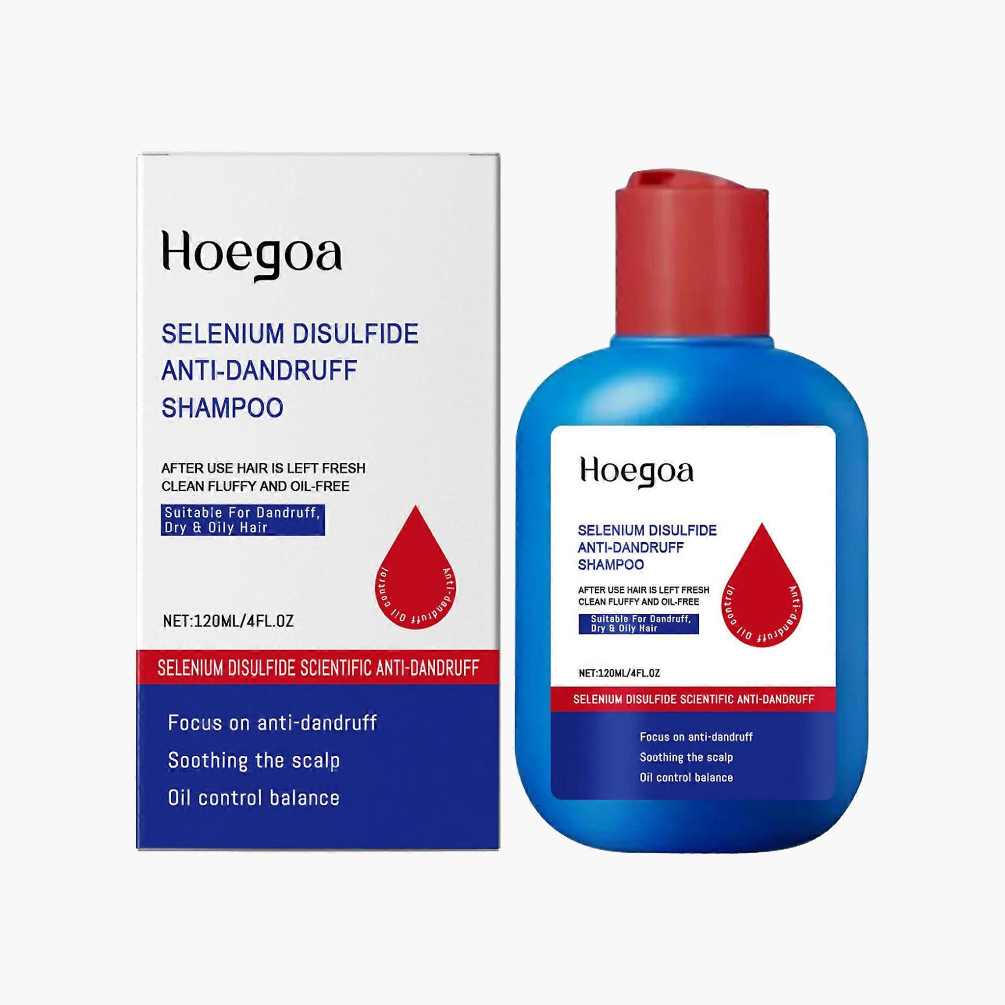 Shampoo Anticaspa Hoegoa, 120 mL